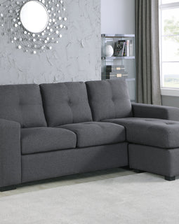 Jazz Reversible corner Sofa Grey