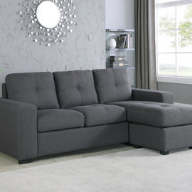Jazz Reversible corner Sofa Grey