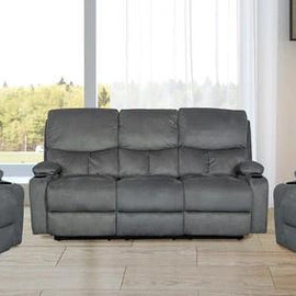 Faro Grey 3+1+1 Recliner
