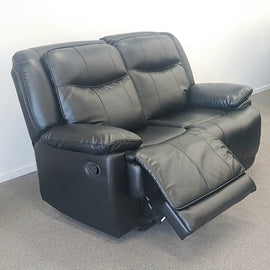 Bailey 2 Seater Recliner (Black)