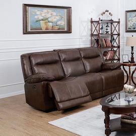 Bailey 3 Seater Recliner (Brown)