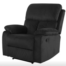 Faro Single Recliner Black