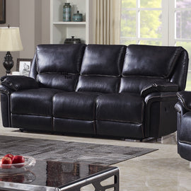 Henry 3 Seater Recliner Chocolate Brown