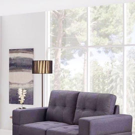 Ontario 2 Seater  Grey fabric
